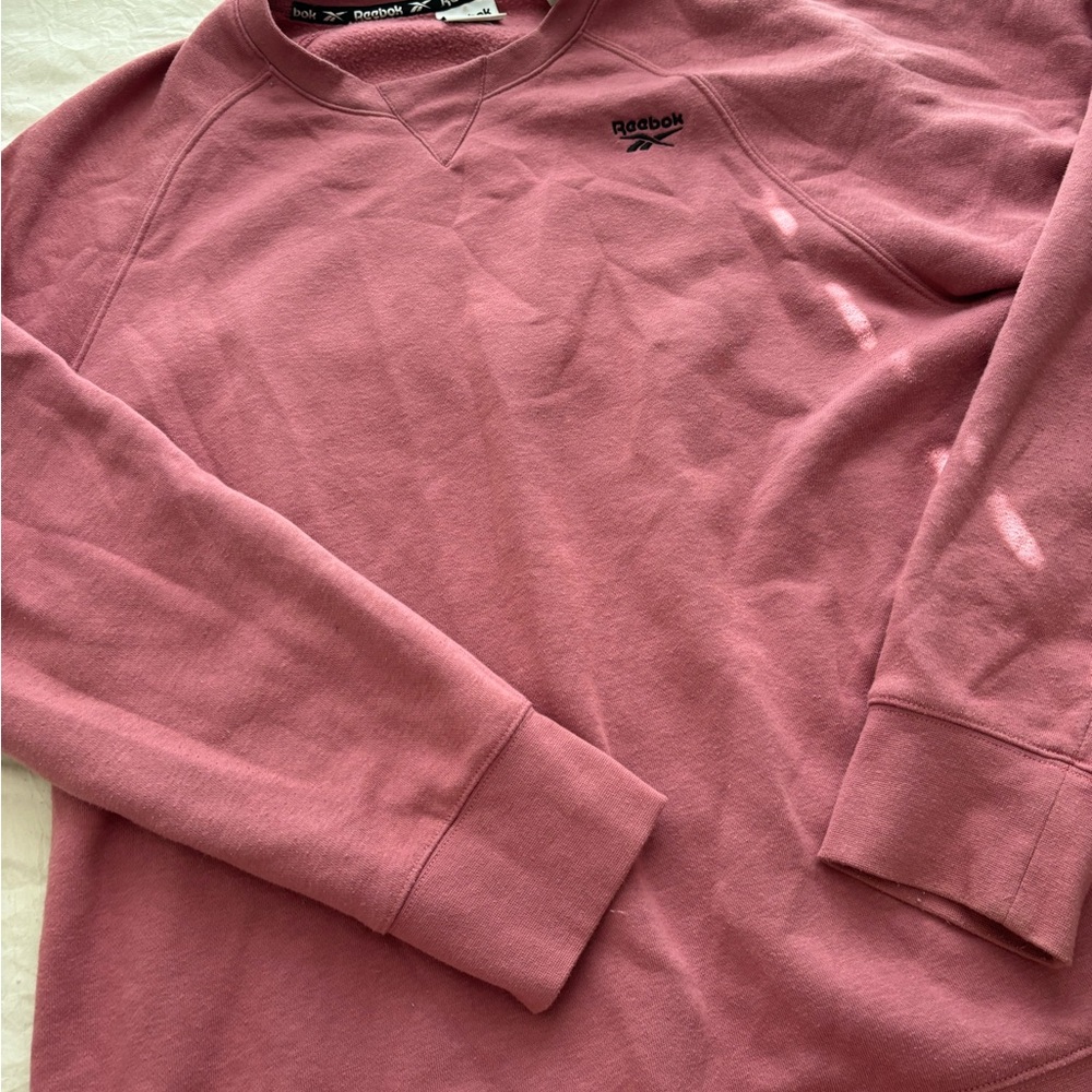Reebok Mauve Pullover Sweatshirt